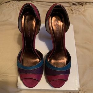 Newport News faux suede shoes